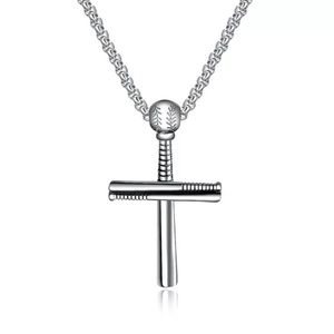 WATERPROOF Silver Cross Necklace for MEN or WOMEN
